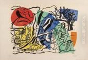 Partie De Campagne by Fernand Leger
