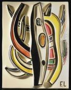 Composition Abstrait by Fernand Leger
