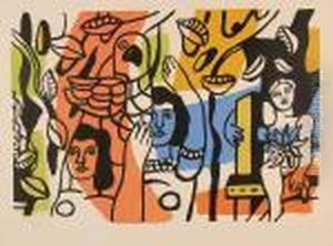 Les Femmes Auperroquet by Fernand Leger