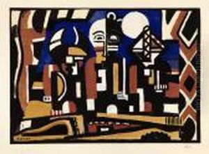 Composition by Fernand Leger