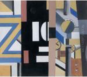 La Gare by Fernand Leger