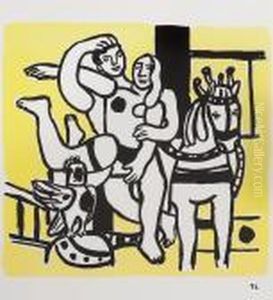 Le Cirque Jaune by Fernand Leger