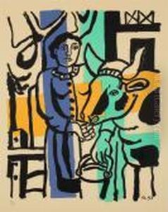 La Vachere by Fernand Leger