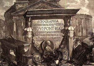 View of the Arch of Septimus Severus, 1772 by Giovanni Battista Piranesi