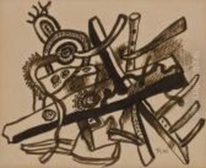 Composition by Fernand Leger