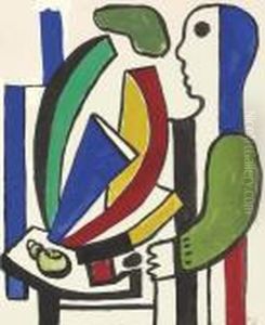 L'homme A La Nature Morte by Fernand Leger