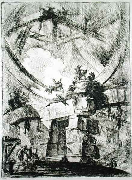 Carceri Prison IX, 1760 - view 1