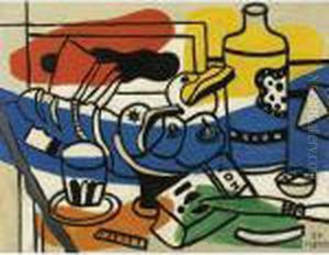 Nature Morte Aux Trois Fruits by Fernand Leger
