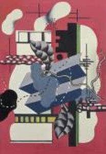 Nature Morte A La Cle by Fernand Leger