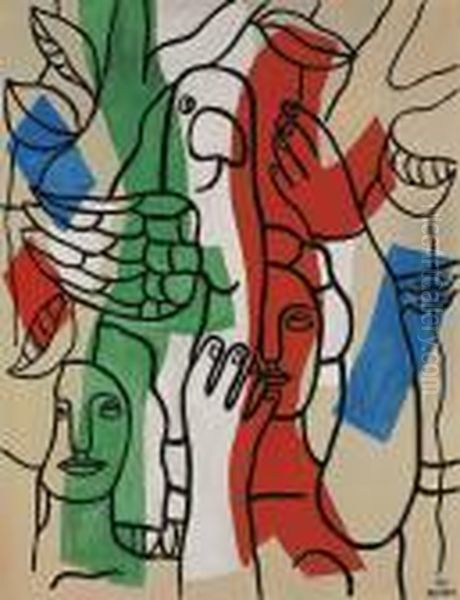 Les Deux Femmes A L'oiseau - view 1