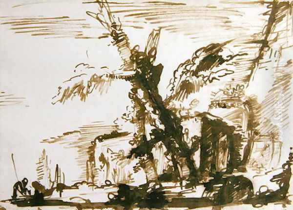 Italianate Landscape - view 1