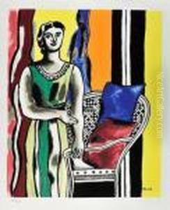 Femme Au Fauteuil by Fernand Leger