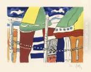 Deauville by Fernand Leger