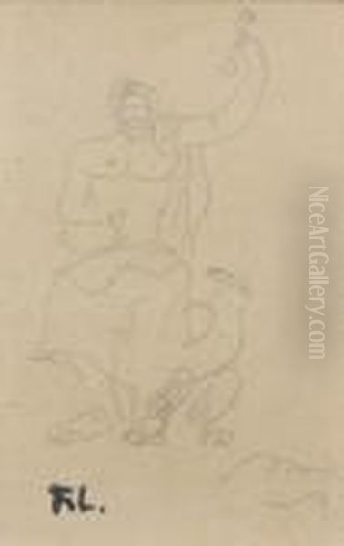 Esquisse Pour Le Ballet "david Triomphant" - view 1