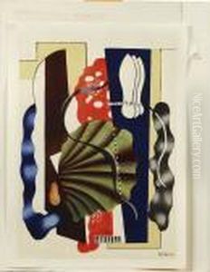 Komposition by Fernand Leger