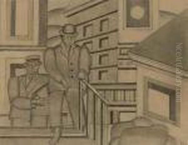 Esquisse Pour 'personnages - view 1