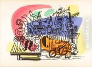 La Grande Parade by Fernand Leger