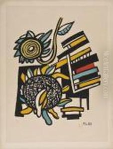 Les Deux Tournesols by Fernand Leger