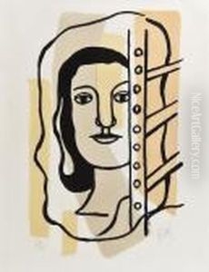 Tete De Femme by Fernand Leger