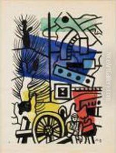 Composition by Fernand Leger