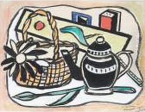 La Fleur Noire by Fernand Leger
