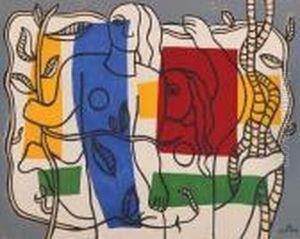 Composition by Fernand Leger