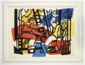 "les Constructeurs" by Fernand Leger
