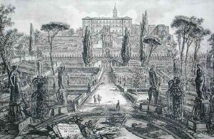 The Villa dEste at Tivoli by Giovanni Battista Piranesi