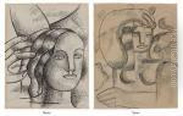 Portrait De Femme (recto And Verso) - view 1