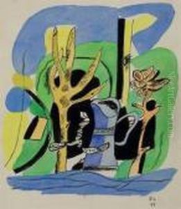 Le Jardin by Fernand Leger