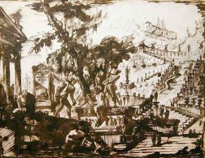 Fantastical Gardens by Giovanni Battista Piranesi