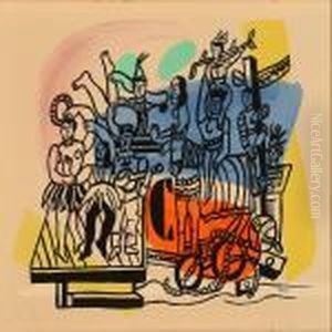 La Grande Parade by Fernand Leger