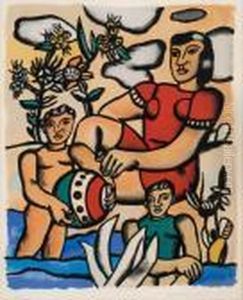 Bagnanti by Fernand Leger