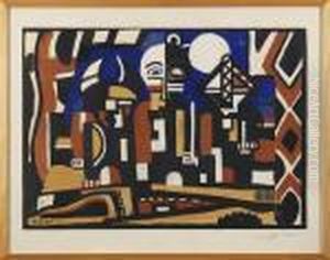Komposition by Fernand Leger