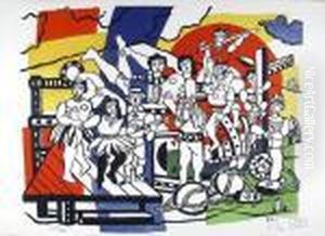 The Parade by Fernand Leger