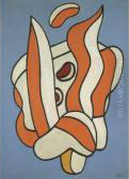 Composition Sur Fond Bleu - view 1