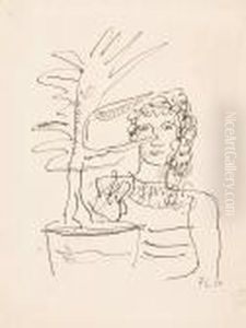 La Femme Auvase by Fernand Leger
