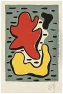Red And Yellow Composition by Fernand Leger
