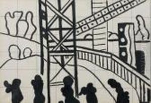 Paysage De Seine Et Oise by Fernand Leger