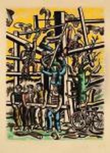 Les Constructeurs by Fernand Leger