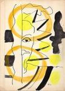 Armoirie Pour Une Arrive by Fernand Leger