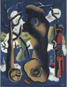 Le Tronc D'arbre by Fernand Leger