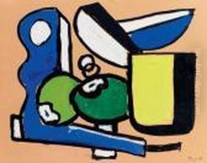 Composition Aux Fruits by Fernand Leger