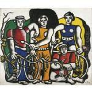 Les Quatres Personnages by Fernand Leger