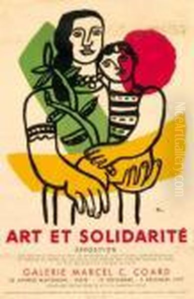 Affiche < Art Et Solidarite > - view 1