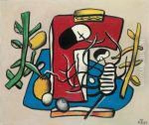 Nature Morte Aux Deux Fruits by Fernand Leger