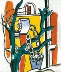 La Margelle Du Puits by Fernand Leger