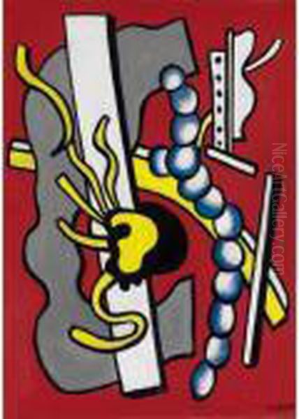 Contrastes Sur Fond Rouge - view 1
