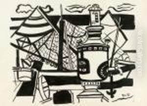 Nature Morte Au Samovar by Fernand Leger