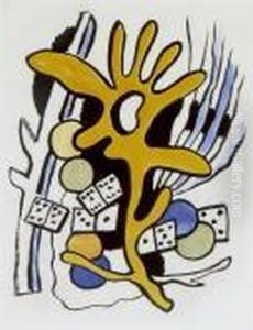Los Dominos by Fernand Leger